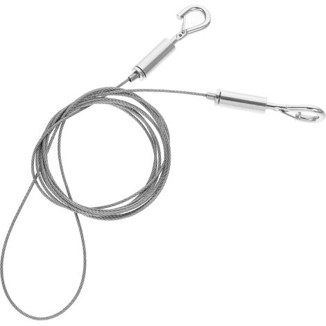 Fil de suspension en acier inoxydable pour une présentation facile (1/4)