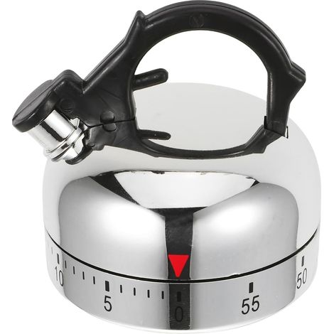 Beavorty Minuteur Mécanique Cuisine Vintage de Petite Bouilloire (1/5)