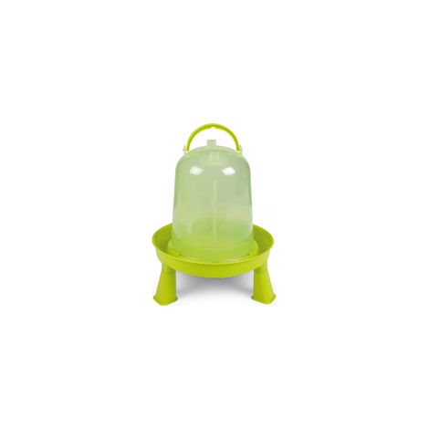 Abreuvoir gradué sur pied avec poignée vert 3L