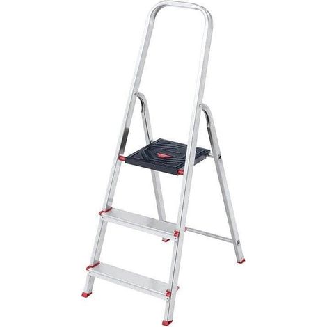 Hailo Aluminiumleiter 3 Stufen leicht und robust