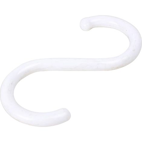 Fermoir Forme de S Crochets en Plastique pour Rangement de Maison 5 Pcs (1/3)