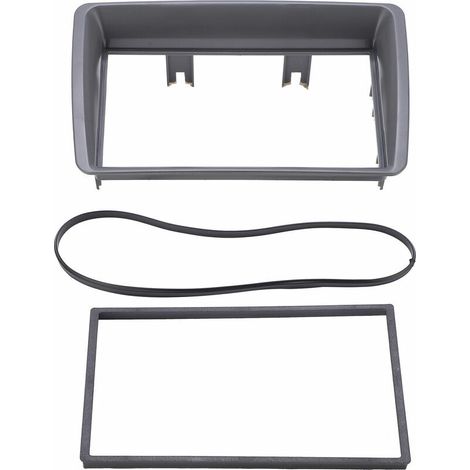 2Din Autoradio-Frontal für FIAT Panda 2003-2012, Ersatz Armaturenbrett-Panneau, CD-Steuerung (1/4)
