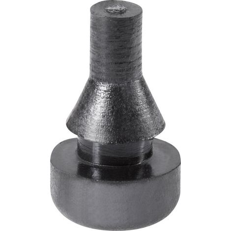 PB Fastener 1245-01 Einrastpuffer  Schwarz (Ø x H) 4.8 mm x 8.2 mm 1 St.
