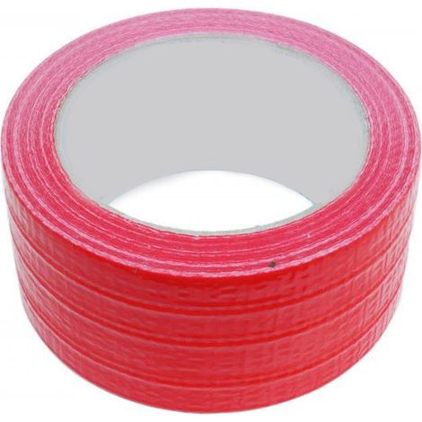 NASTRO AMERICANO TELATO ADESIVO HOT MELT H50x25 ROSSO RINFORZATO AUTOADESIVO