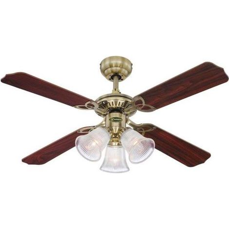 [NEUWERTIG] B-Ware Westinghouse Princess Euro Deckenventilator Beleuchtung Wendbare Flügel Lampe (1/2)