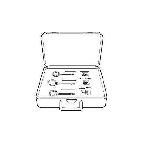 Service-Koffer Gewindereparatur-Kit M4-M6 Wärmetauscher WTC - 90012161 von Weishaupt
