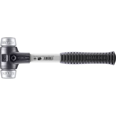 HALDER SIMPLEX Schonhammer Ø 40 mm Weichmetall mit verstärkem Tempergussgehäuse und Fiberglasstiel (1/5)