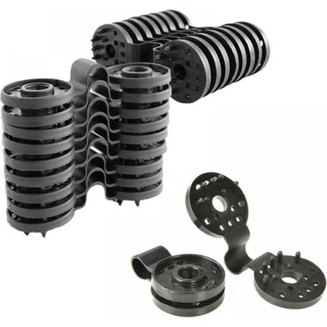 20pcs Clip de Fixation pour Brise Vue,Clip Spécial avec œillet en Plastique,Clips de Fixation Traités Anti-UV pour Brise Vue, Filet, Clôture, d'ombrage