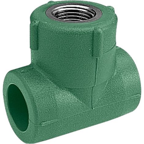 SCELTO DA DESIVERO Raccordo a "T" fil. femmina k33 d.25x3/4 codice prod: DSV02179 (1/4)