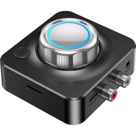 Récepteur Bluetooth 5.0 2.4-2.48GHz sans pilote, DC 5V/1A, lecteur MP3 pour carte mémoire et lecture (1/5)