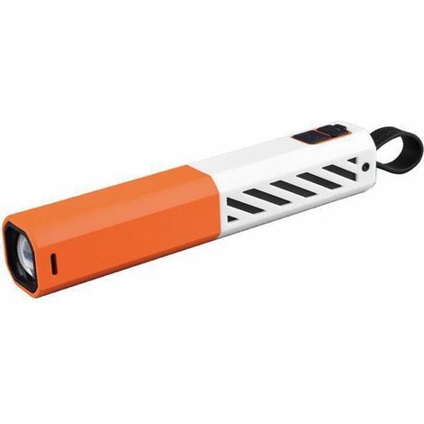 Mini lampe de poche portable d\'extérieur - LED Blanc - Rechargeable - Gradation 5 vitesses, zoom (1/4)