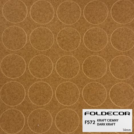 Bouchon autocollant fi14 kraft foncé (feuille de 25 pièces) (1/5)