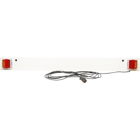 Barra con lampade a LED, cavo da 6 m, spina a 7 poli 1500x140x20 mm Breckner Germany (1/5)