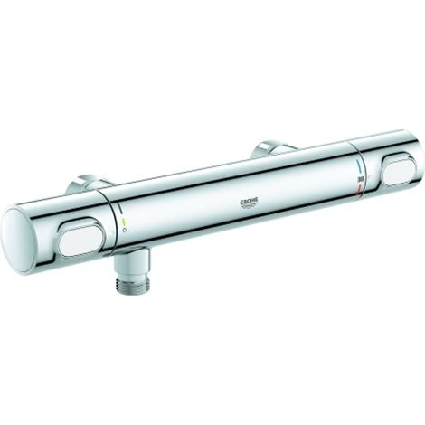 GROHE Grifo de ducha termostático Grohtherm 500 34794 montaje en pared sin racores en S cromo, 34794000