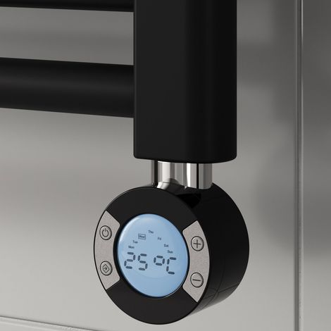 Reina Weekly Thermostatic Element 600W - Black