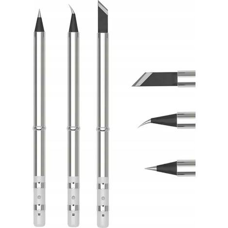 Set Punte di Saldatura T65-BC2 – Riscaldamento Rapido Acciaio Rivestito, Alta Resistenza Termica Per Saldatura di Precisione