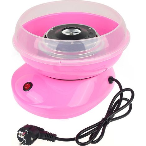 Machine barbe à Papa Cotton Candy Appareil pour Maison 450W rose