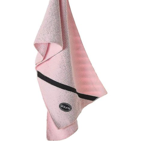 1 Serviette de sport, microfibre, poche zippée, passants pression, fitness yoga extérieur (1/5)