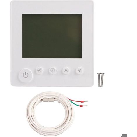 Thermostat intelligent avec écran LCD, clavier AC 95-240V 16A pour Thermostat de chauffage électrique domestique (1/5)