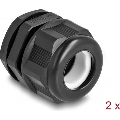 EX-Kabelverschraubung M25 Noir 2 pièce (60473)