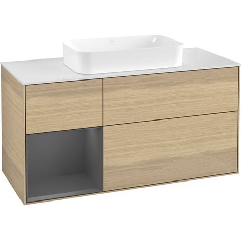 Villeroy & Boch F701GKPC Meuble sous-vasque Finion F70 (1/2)