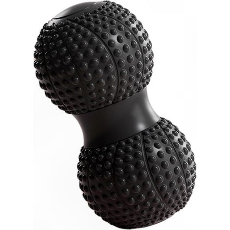 Erdnuss-Massageball, Doppelball-Lacrosse, Myofasziales Triggerpunkt-Massagegerät, Löst Muskelverspannungen, Verbessert die Beweglichkeit, Rosa (1/5)