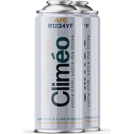 Climeo 2x bombolette R1234yf