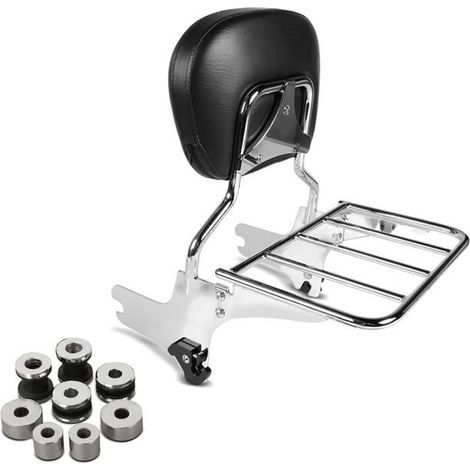 Sissy Bar con portapacchi S1 + Kit di fissaggio docking hardware