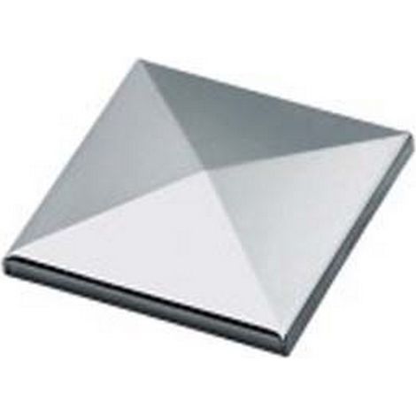 50PZ COPRIPILASTRO QUADRO GREZZO ART.165 - mm.100x100