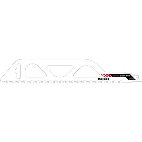 Metabo Lame de scie sabre, pierre de taille, série « expert », 305 x 1,5 mm (631917000) (1/4)