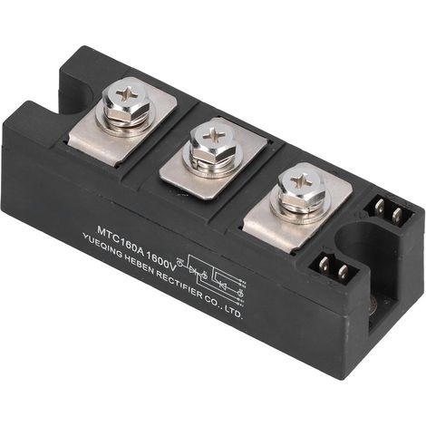 Module redresseur MTC160A à substrat céramique, pont redresseur pour l'automatisation industrielle et les moteurs, 160 A, 1600 V (1/5)