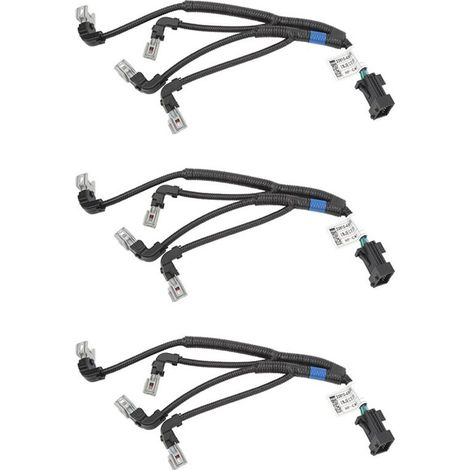 Set di 3 guarnizioni per iniettori di carburante per auto 33810-4X600 per Terracan 2.9L 2001-2006 (338104X600)