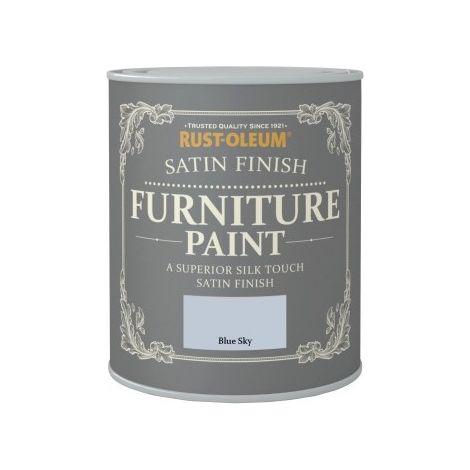 Rust-Oleum Satin Furniture Paint - Blue Sky - 125ML