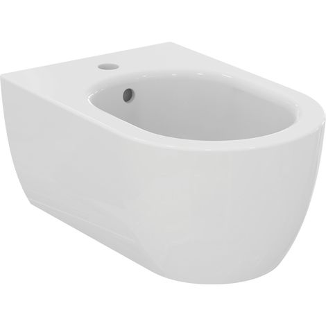 Bidé de pared BLEND ROUND 355x540x250mm blanco 1 orificio para grifería IDEAL STANDARD (1/5)
