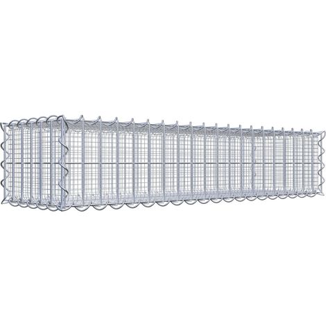 Gabiondeco - Gabion à mailles très fines pour gravillon 100 cm x 20 cm x 30 cm (L x H x P). maille 5 x 10 cm. spirale - Made in Germany (1/3)