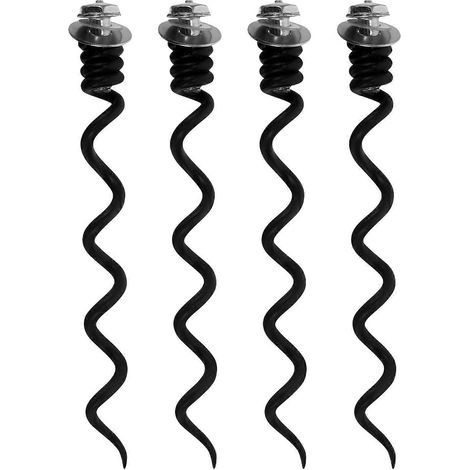 Kit de réparation de tire-bouchons comprenant 4 embouts spiralés métalliques de rechange pour tire-bouchons. (1/4)