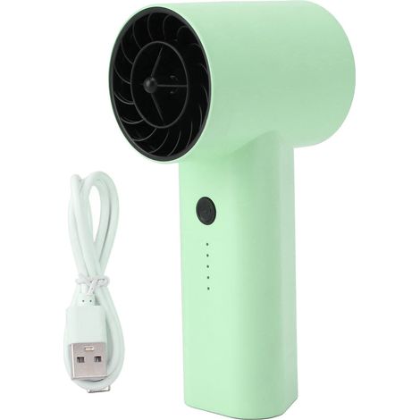 Ventilador de Mano Portátil 130000 RPM, 5 Velocidades, Batería 2200mAh, Ligero y Compacto – Ideal para Viajes y Exteriores (1/5)