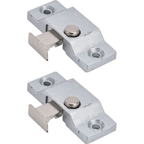 Lot de 2 verrous de sécurité antivol pour portes et fenêtres pliantes, en acier inoxydable. (1/5)