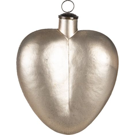 Boule de Noël XL Suspension pour Sapin Décoration Festive en Verre Doré 20 x 9 x 25 cm - PANGIVO (1/2)
