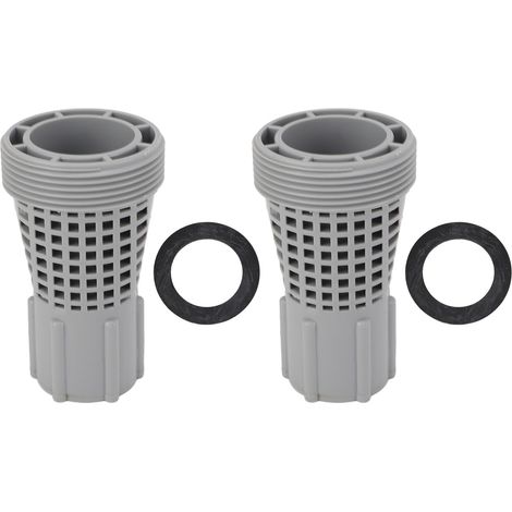 2 Kits Joints Plastique – Adaptateur Filtre Sable Long 4K8001 pour 58254, Étanchéité Parfaite Garantie