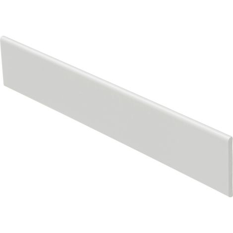 Flachleiste selbstklebend 250 cm 44 x 4,5 mm, weiß Sockelleiste