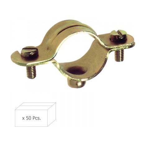 Schlauchschelle wolfpack M6 metallisch 50 mm 50 Stück