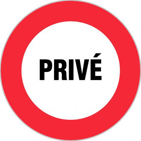 Panneau Privé - Rigide Ø300mm - 4062136