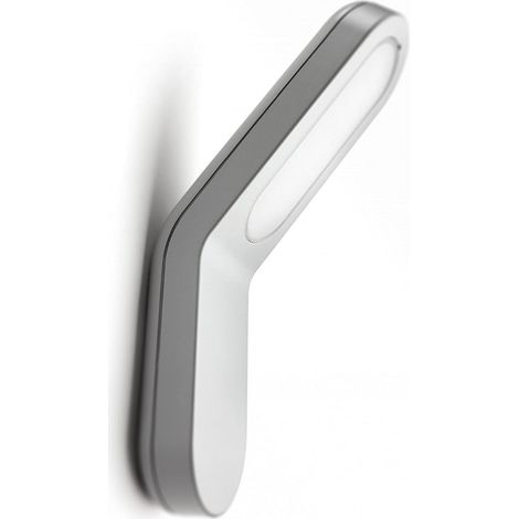 PHILIPS ECOMOODS - LAMPADA DA PARETE PERESTERNI LIGHT GREY 11W 16910/87/16 (1/4)
