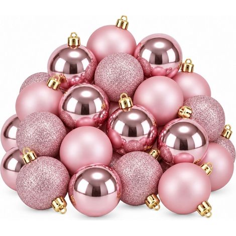 Mica Decorations Babe de Noël Rose H8xl8xL8cm (1/5)