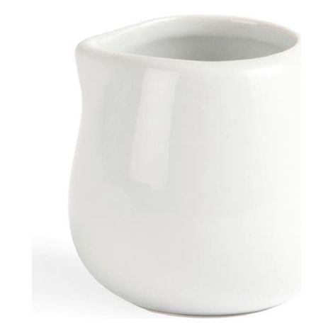 Pots à Lait et Crème en Porcelaine Blanche 85 ml Lot de 12 Olympia (1/5)