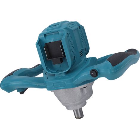 Tarière à glace électrique 100-800 tr/min, 6 vitesses réglables, couple de torsion de 1200 N.m, sans fil, tête motrice (1/5)