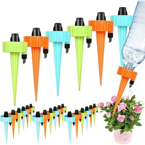 24-teiliges Tropfbewässerungsset, automatisches Bewässerungssystem für Garten- und Außenpflanzen.