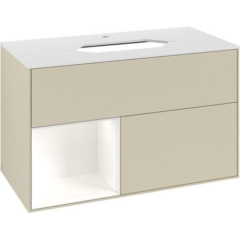 Villeroy & Boch F241MTHJ Meuble sous-lavabo Finion F24 (1/2)