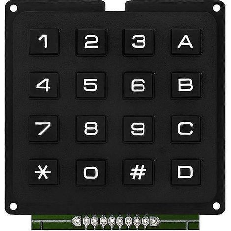 4x4-Matrizen, 16-Tasten-Matrizen, elektrische Tastaturmodule-1-